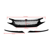 Cargar imagen en el visor de la galería, NINTE Grille For 2019-2021 Honda Civic Sedan Coupe