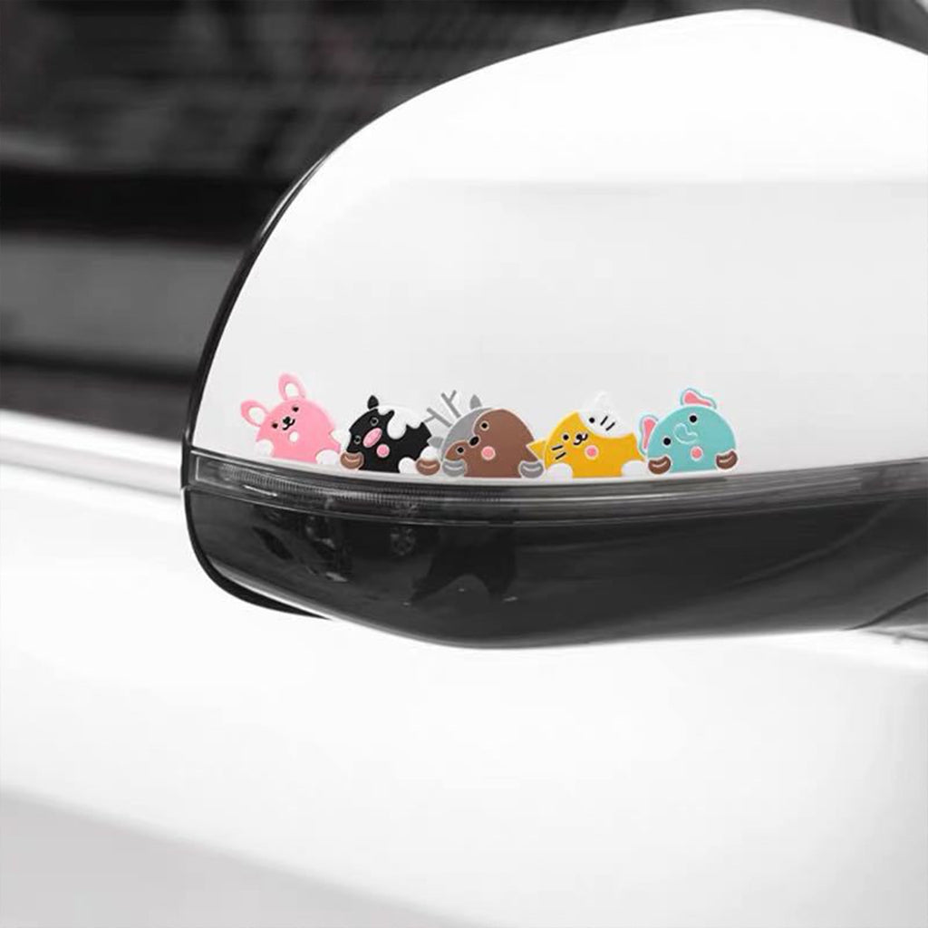 Ninte Cute Cartoon Car Door Anti-Collision Strips Accessories Stickers
