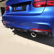 Laden Sie das Bild in den Galerie-Viewer, NINTE Rear Diffuser For 2012-2018 BMW 3 Series F30 M Sport Lower Bumper Diffuser Rear Lip Spoiler