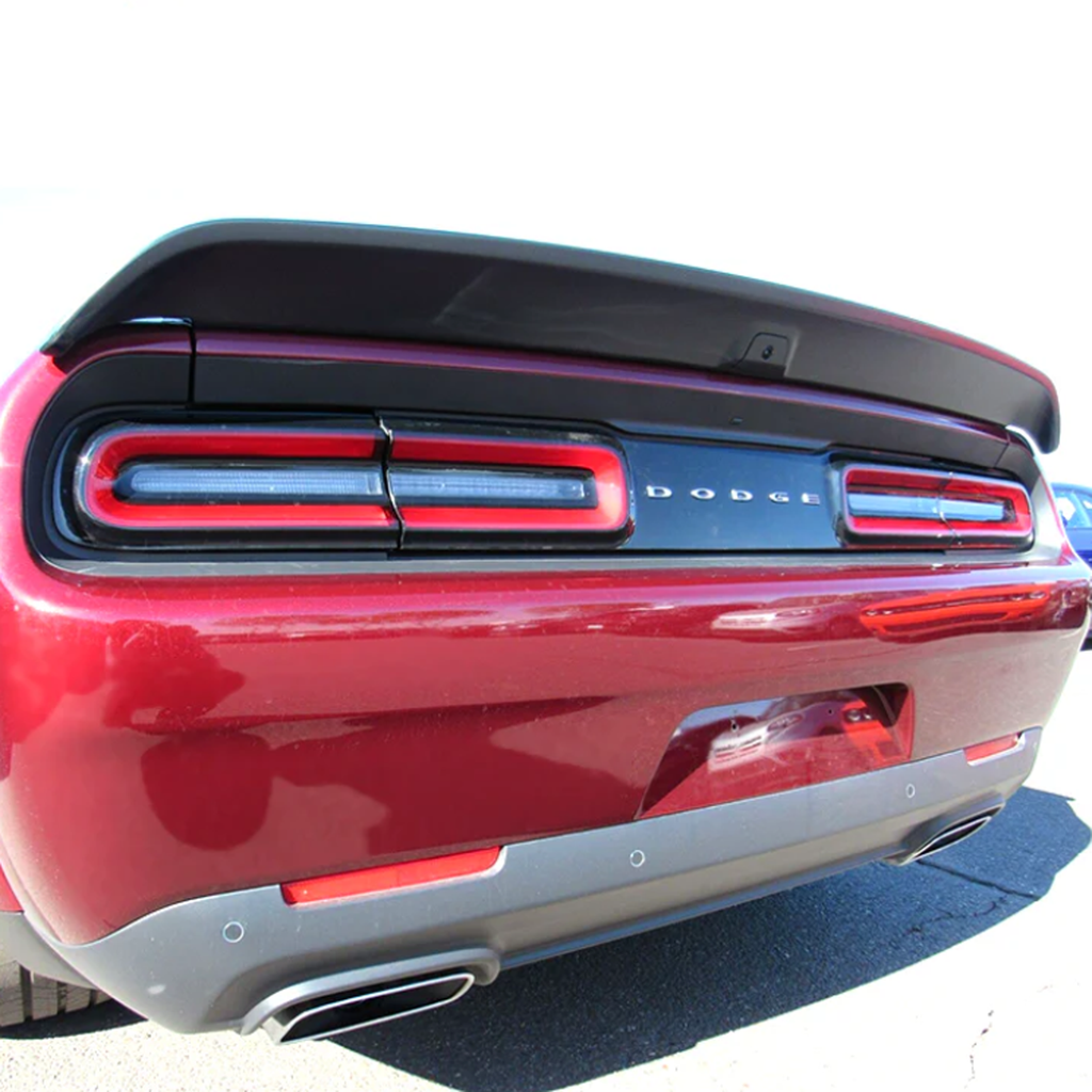 NINTE For 2015-2023 Dodge Challenger Rear Spoiler W/Camera Cover ABS