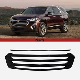 NINTE For 2018 - 2021 Chevrolet Traverse Grille Cover Painted Front Grill Overlay - NINTE