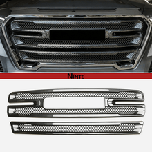 Charger l'image dans la galerie, NINTE Grille Covers For 2019 - 2022 GMC Sierra 1500 SLT AT4 Front Mesh Grill Cover Grill Overlay Trim - NINTE