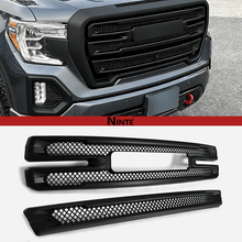 Charger l'image dans la galerie, NINTE Grille Covers For 2019 - 2022 GMC Sierra 1500 SLT AT4 Front Mesh Grill Cover Grill Overlay Trim - NINTE