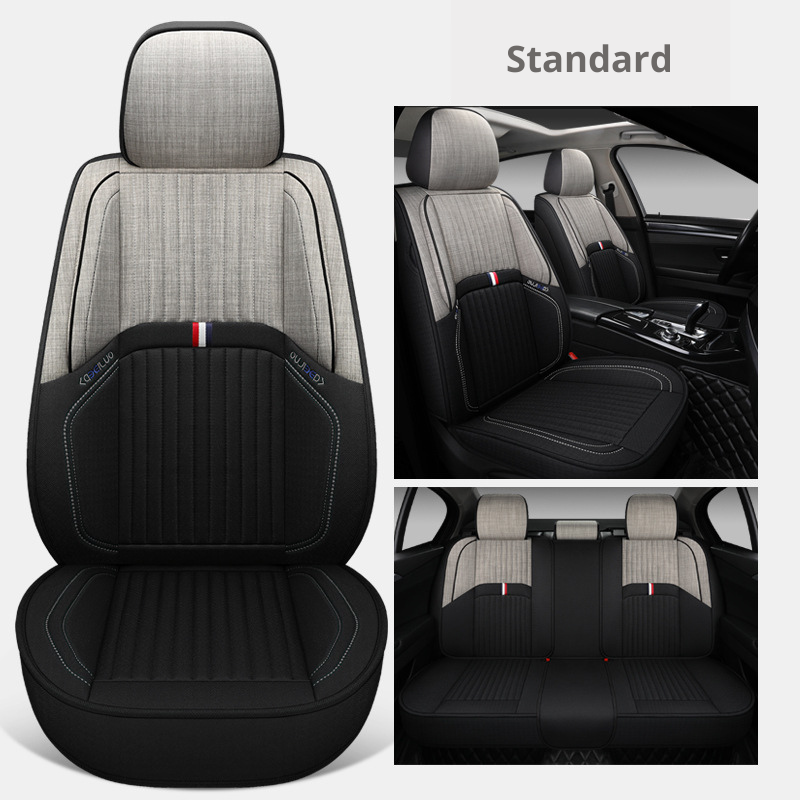 NINTE Universal Full Set 5D 5-Seats Car Protector Cushion Seat Cover - NINTE
