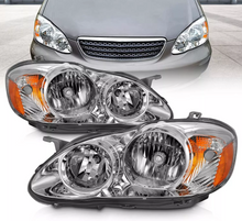 画像をギャラリービューアに読み込む, NINTE For 2003-2008 Toyota Corolla Chrome Headlights Replacement