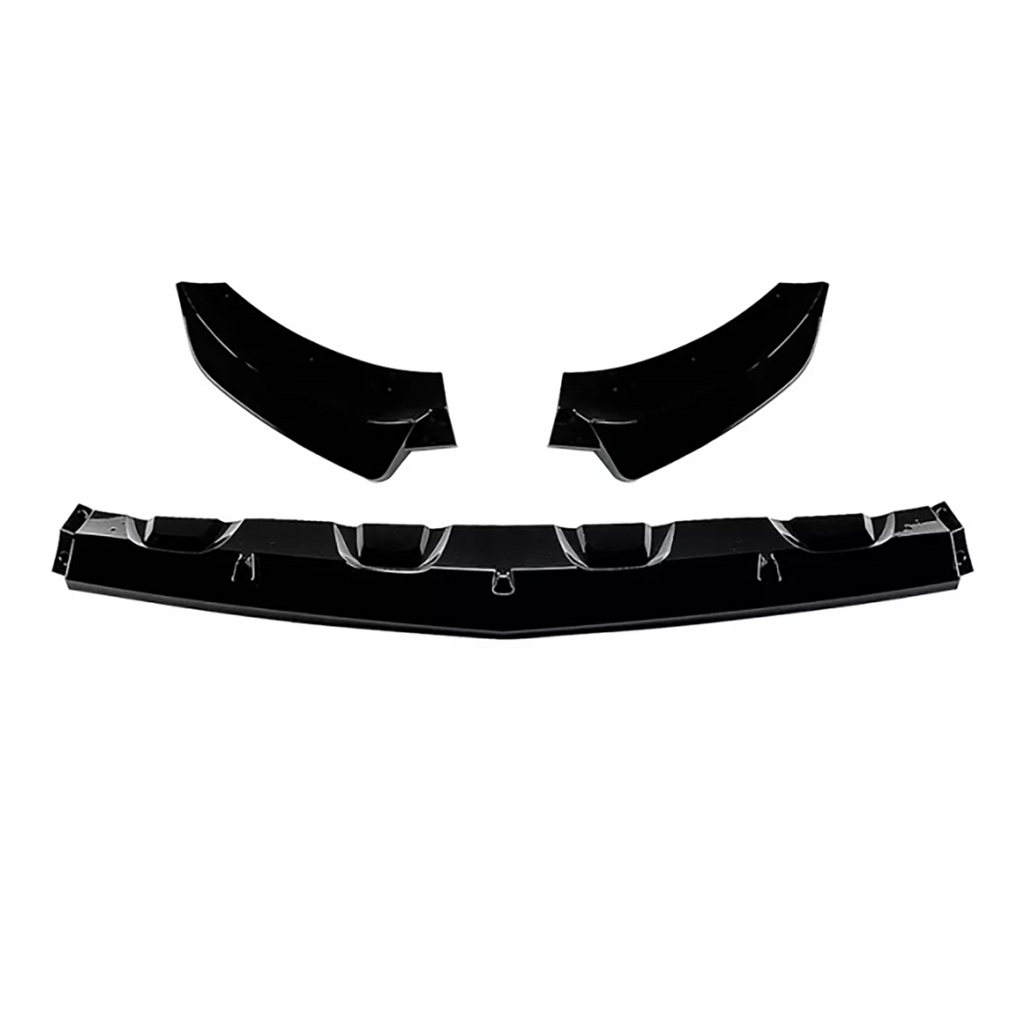 NINTE Front Lip For 2016-2019 Mercedes Benz GLC X253 Sport Front Bumper Lip Splitter