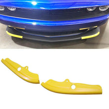 Charger l&#39;image dans la galerie, NINTE For 2015-2024 Dodge Challenger Scat Pack 2019-2024 R/T GT Front Lip Bumper Guard  Front Splitter 2PCs