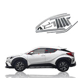 NINTE Toyota C-HR 2016-2019 Windows Protection Cover Kit