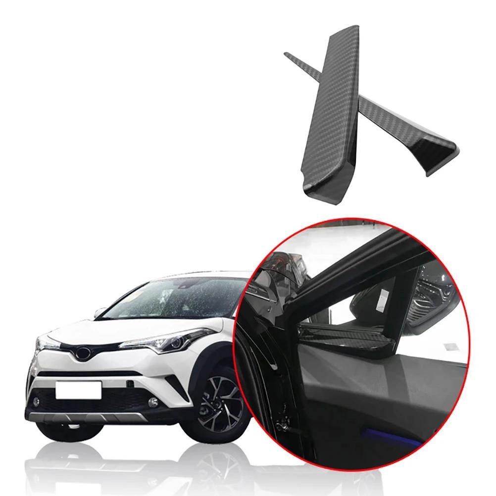 Toyota C-HR 2016-2019 Carbon Fiber Interior Front A Pillar Decoration Trim Windows Stickers - NINTE