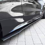 NINTE Side Skirt for 2015-2021 Benz W205 C300 Sport C-Class C43 C63 AMG Side Bottom Rocker Panels