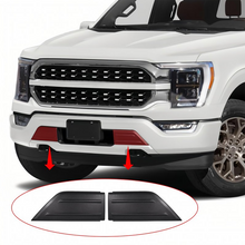 Load image into Gallery viewer, NINTE For Ford F150 2021-2023 1 Set Front Bumper Guards Inserts Pads End Caps Cover Trim 