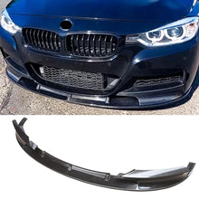 NINTE Front Bumper Lip For 2012-2018 BMW F30 M Sport / M Tech Front Lip 2 PCS Painted Sport Front Spoiler Lower Diffuser - NINTE