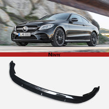 Cargar imagen en el visor de la galería, NINTE For 2019-2021 Mercedes Benz W205 C Class with AMG Package Lower Splitter Front Bumper lip