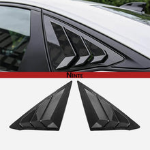 Laden Sie das Bild in den Galerie-Viewer, NINTE For 2022 - 2025 Honda Civic Sedan 11th Generation Rear Side Window Louvers Air Vent Scoop Shades Cover Blinds - NINTE