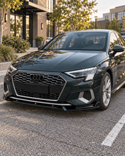 NINTE Front Lip For 2020-2024 Audi A3 8Y Front Bumper Splitter - NINTE