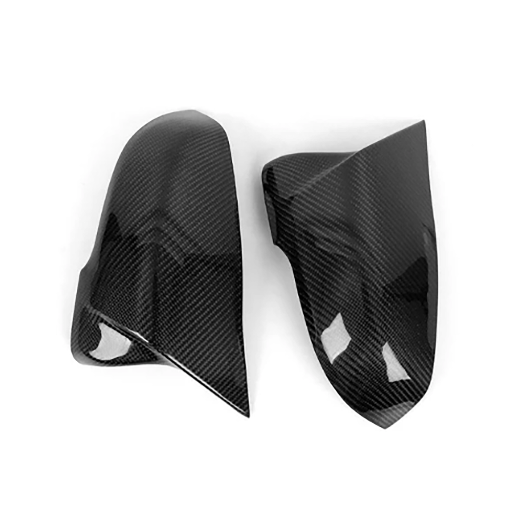 NINTE For 2020-2024 Toyota Supra A90 M Style Carbon Fiber Replacement Mirror Covers Caps