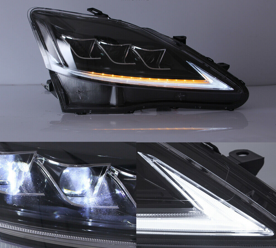 NINTE LED Headlights + Tail Lights For Lexus IS250 350 ISF 2006-2012 2 Pair - NINTE