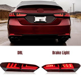 NINTE For Toayota Camry 2018-2020 LED Tail Lights Brake Turn signal Lamps Kit Assembly