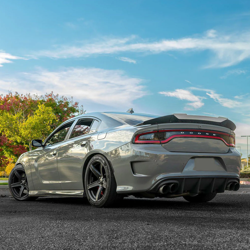 NINTE For 2015-2023 Dodge Charger Rear WickerBill Spoiler