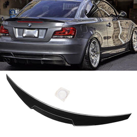 NINTE For 2008 - 2013 BMW 1 Series E82 128i 135i 2DR COUPE Rear Spoiler M4 Style Trunk Wing - NINTE