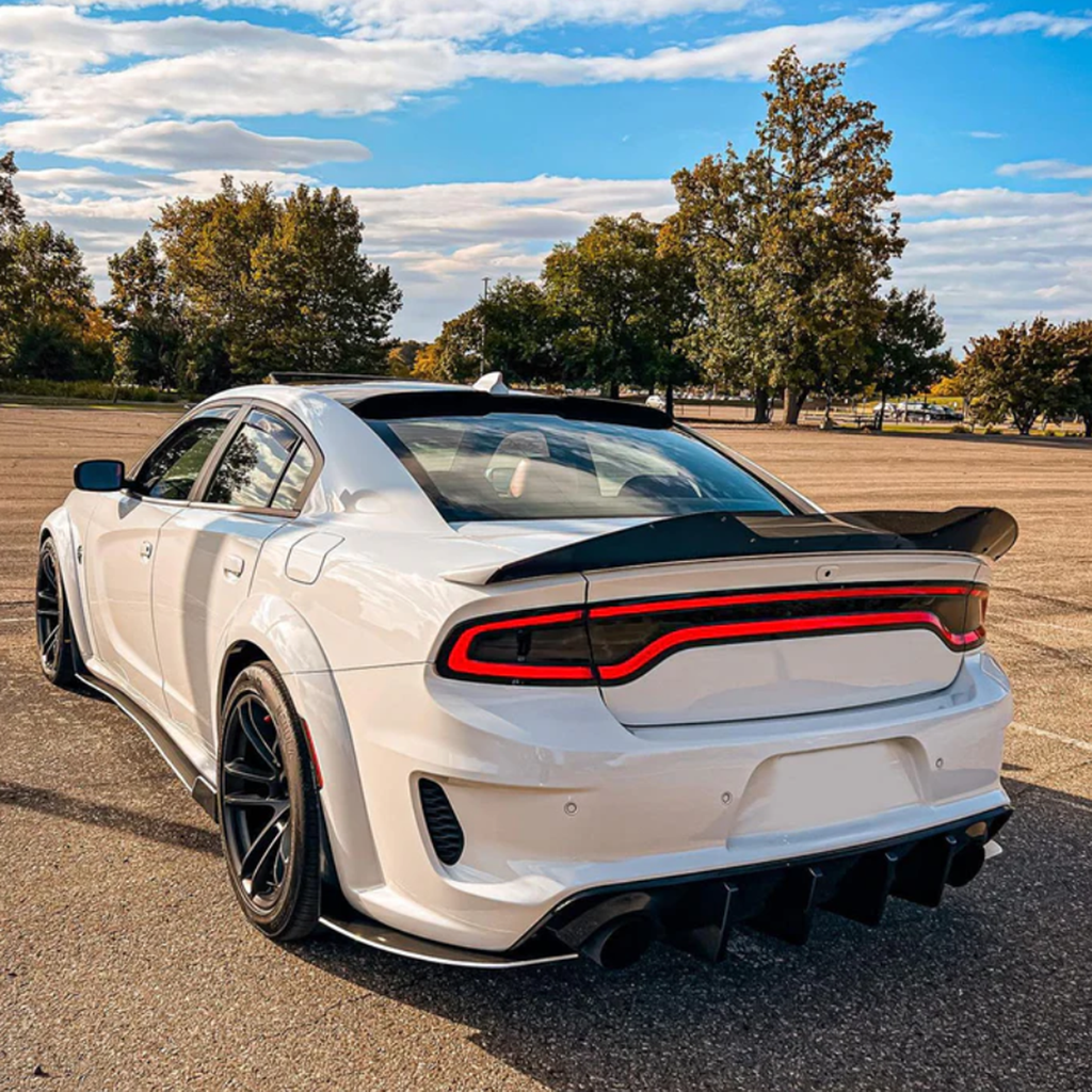 NINTE For 2015-2023 Dodge Charger Rear WickerBill Spoiler