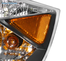 Cargar imagen en el visor de la galería, For 06-08 BMW E90 3-Series 325i 330i 4Dr Black LED Halo Projector Headlight Pair - NINTE