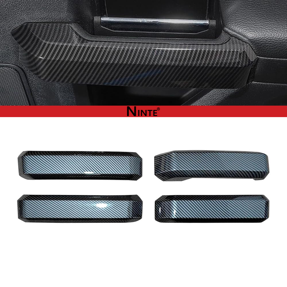 NINTE Door Handle Covers For 2015-2020 Ford F150 2017-2022 F250 F350 Super Duty