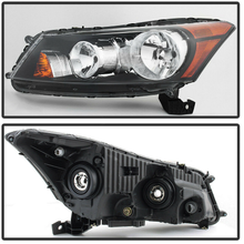 画像をギャラリービューアに読み込む, Pair For 08-12 Honda Accord Sedan Factory Style Replacement Headlight Assembly - NINTE