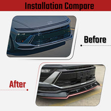 Cargar imagen en el visor de la galería, NINTE For 2024-2025 Hyundai Sonata 11th Front Lip Front Bumper Spoiler Splitter Chin