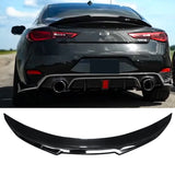 NINTE For 2017-2023 Infiniti Q60 ABS Rear Spoiler PSM Style