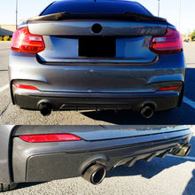画像をギャラリービューアに読み込む, NINTE For BMW 2 Series F22 F23 M Sport Rear Diffuser Carbon Fiber Look