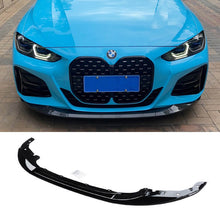 Load image into Gallery viewer, Ninte Front Bumper Lip For 2021-2024 Bmw 4 Series 430I G22 G23 M Sport Splitter Gloss Black Lip