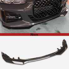 Charger l&#39;image dans la galerie, NINTE For 2020 - 2025 BMW 4 Series G22 G23 425i 430i M Sport Front Bumper Lip - NINTE
