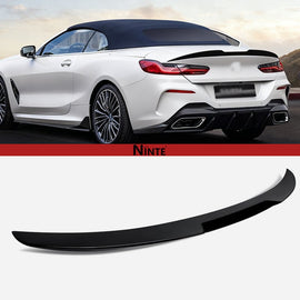 NINTE for 2019 - 2023 BMW 8 Series G14 840i M850i Rear Spoiler Rear Truck Spoiler Diffuser Bodykit M850i Style Rear Trunk Spoiler Lid Wing Gloss Black - NINTE