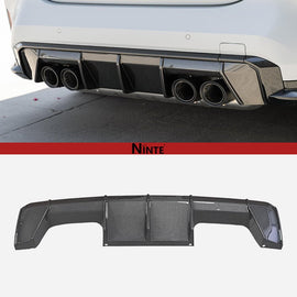 NINTE MP Style Rear Bumper Diffuser For 2021 - 2026 BMW G80 M3 G82 M4 - NINTE