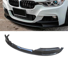NINTE Front Bumper Lip For 2012-2018 BMW F30 M Sport / M Tech Front Lip 2 PCS Painted Sport Front Spoiler Lower Diffuser - NINTE