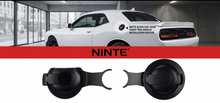 Load image into Gallery viewer, NINTE Fuel Door Cover Trim fit for 2008-2023 Dodge Challenger Matte Black One Piece Gas Tank Cap Overlay Without Logo