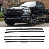NINTE Grill Cover for 2019-2022 Dodge Ram 1500 Grille Overlay Inserts 5 Pieces Trim