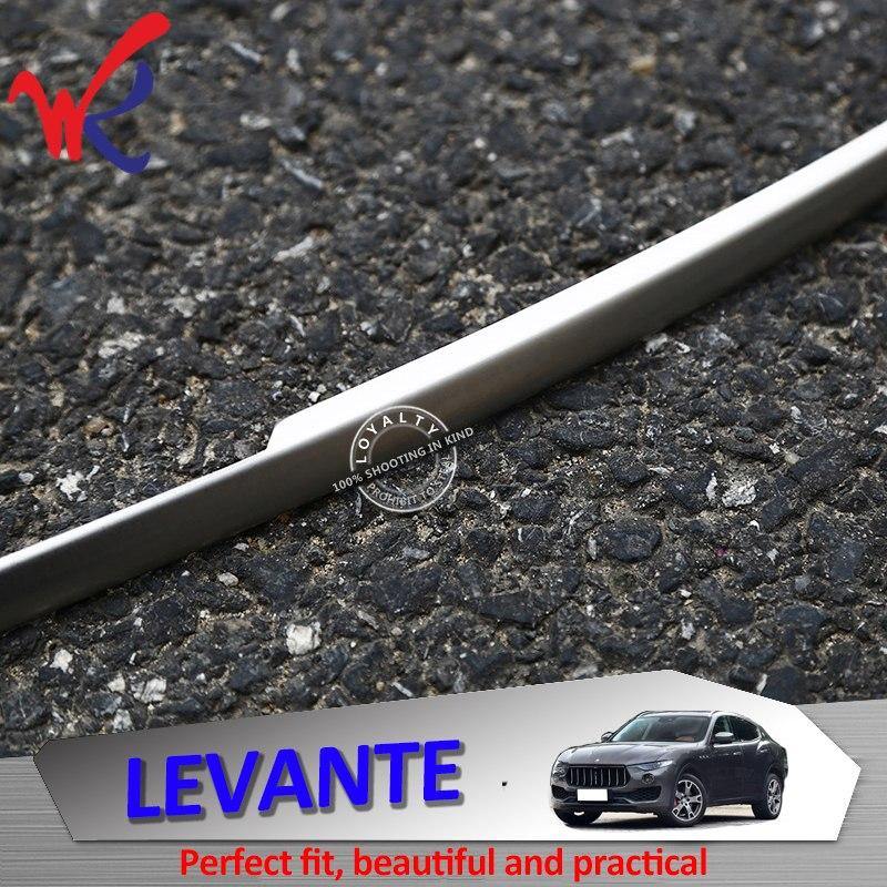 NINTE Maserati Levante 2016-2019 Rear Tail Door Bumper Trunk Guard Cover - NINTE