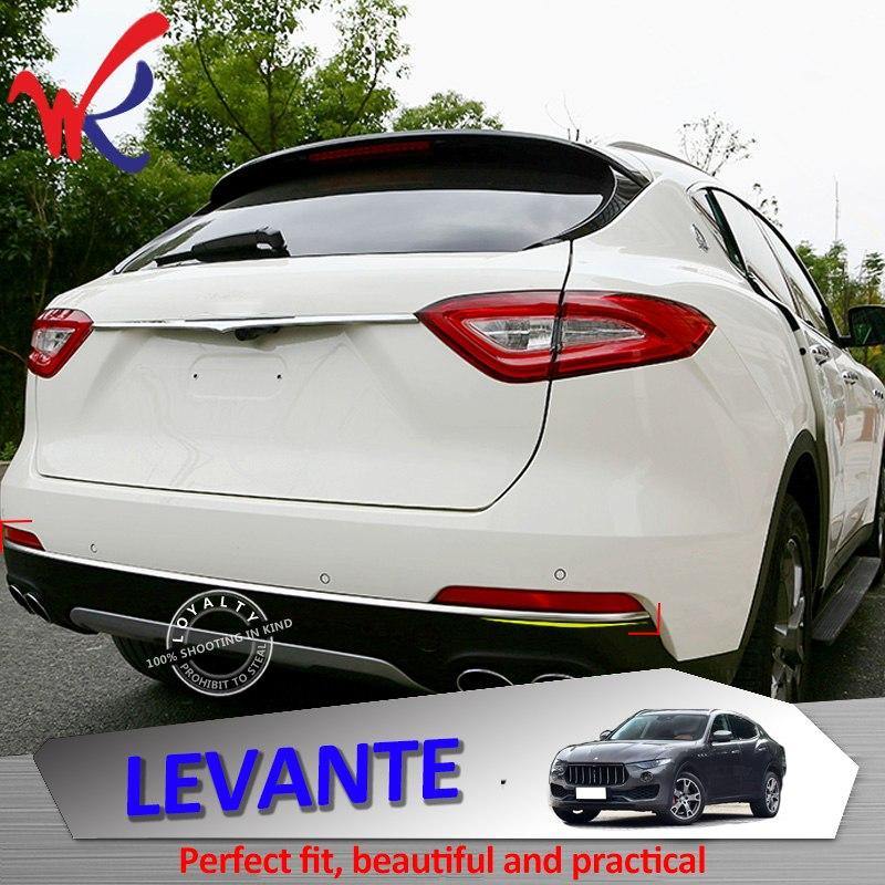 NINTE Maserati Levante 2016-2019 Rear Tail Door Bumper Trunk Guard Cover - NINTE