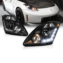 画像をギャラリービューアに読み込む, NINTE Headlight For 03-05 Nissan FairLady Z33 350z JDM Style