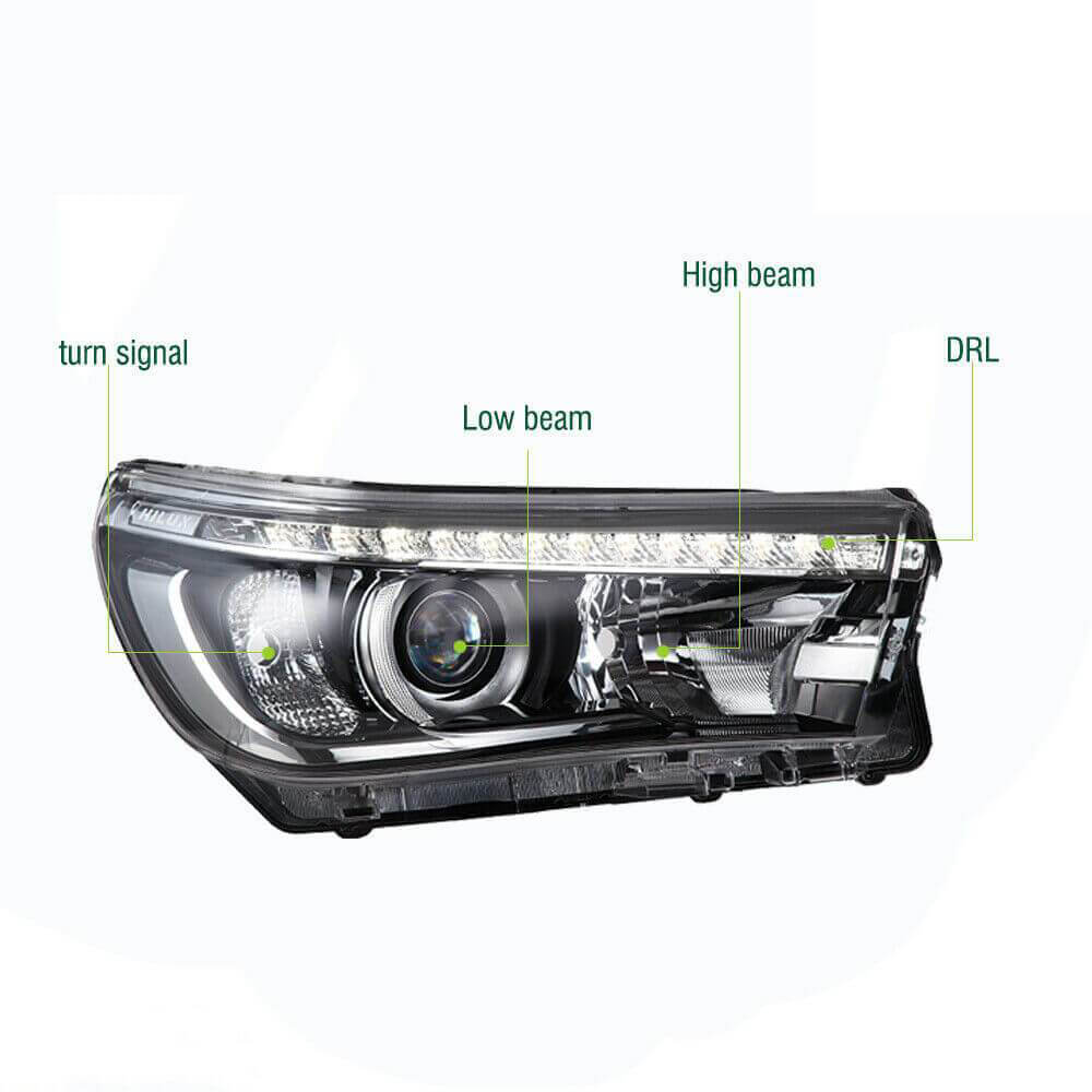 NINTE Headlight For 2015-2019 Toyota Hilux Revo VigoNINTE Headlight For 2015-2019 Toyota Hilux Revo Vigo