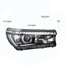 Cargar imagen en el visor de la galería, NINTE Headlight For 2015-2019 Toyota Hilux Revo VigoNINTE Headlight For 2015-2019 Toyota Hilux Revo Vigo