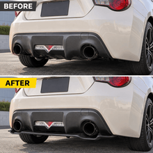 NINTE Rear Bumper Diffuser Lip Splitter Fit for Scion FR-S Toyota 86 Subaru BRZ 2013-2020 Sport Style - NINTE