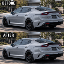 NINTE Rear Trunk Spoiler Wing Fit for Kia Stinger 2018-2023 Painted Gloss Black One Piece Highkick Duckbill Style