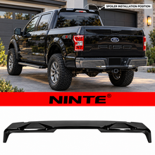 Charger l'image dans la galerie, NINTE Rear Roof Spoiler Wing Fit for Ford F-150 2015-2020 Painted Gloss Black One Piece R Style Without Logo
