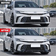 NINTE Front Bumper Lip Splitter Fit for Toyota Camry SE XSE LE XLE 2025-2026 Gloss Black - NINTE