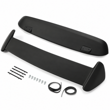 NINTE Rear Roof Spoiler Wing Fit for Honda Civic Hatchback 1996-2000 Painted Black One Piece Type-R Style