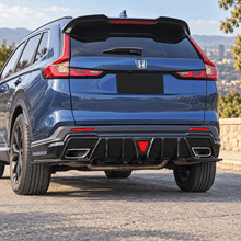 NINTE Rear Bumper Diffuser Lip Spoiler Kit Fit for Honda CR-V CRV 2023-2026 Gloss Black LED - NINTE