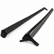 Laden Sie das Bild in den Galerie-Viewer, NINTE Side Rocker Panel Side Skirt Kit Fit for Honda Civic Coupe Sedan 2001-2005 Black Polypropylene RS Style